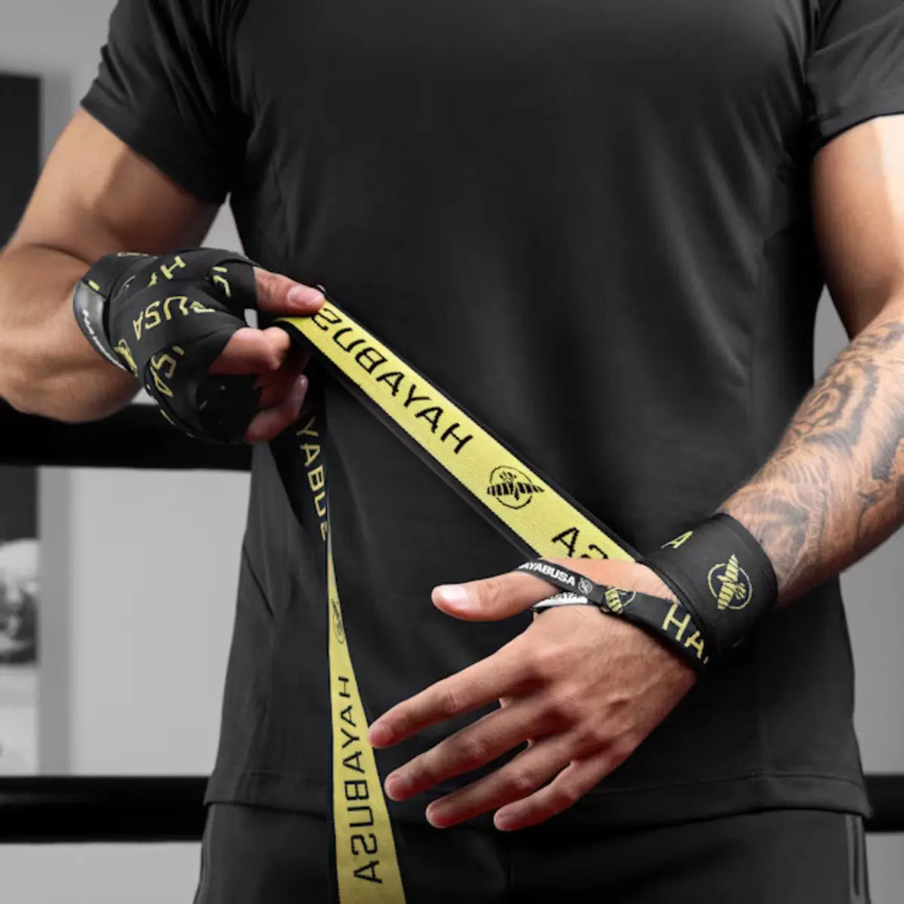 Hayabusa Bandage Deluxe Zwart/Goud