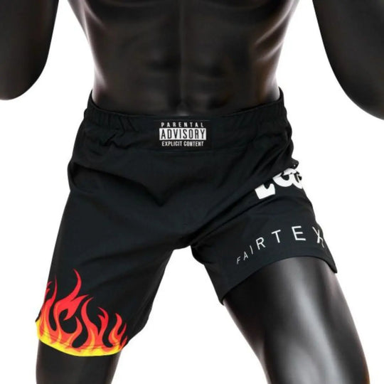 Fairtex MMA Shorts Burn Zwart