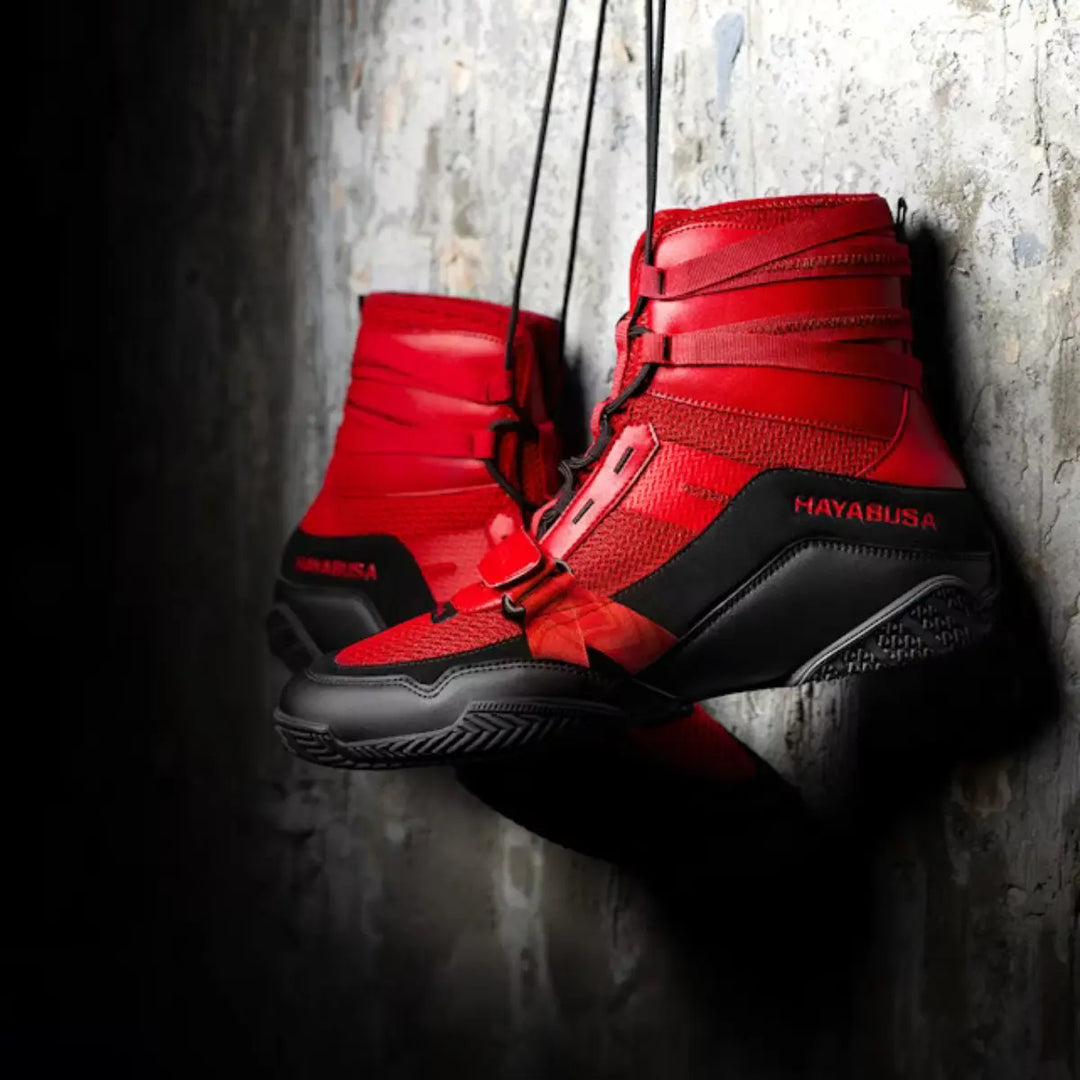 Hayabusa Boksschoenen Strike Rood