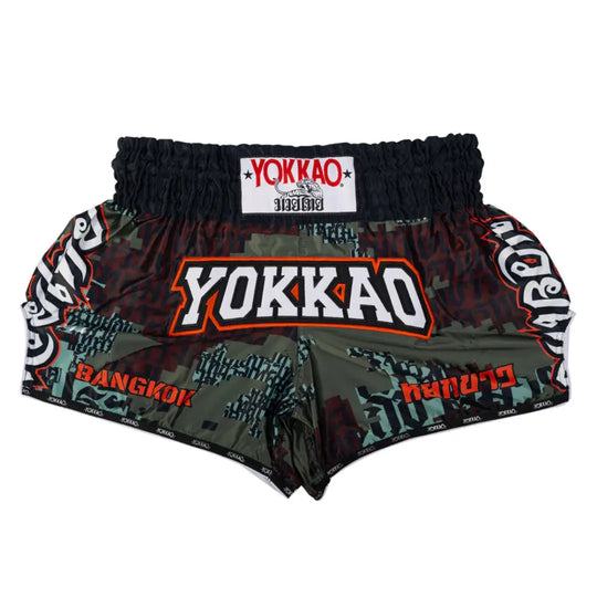 Yokkao Kickboks Broekje Thai Camo Forest