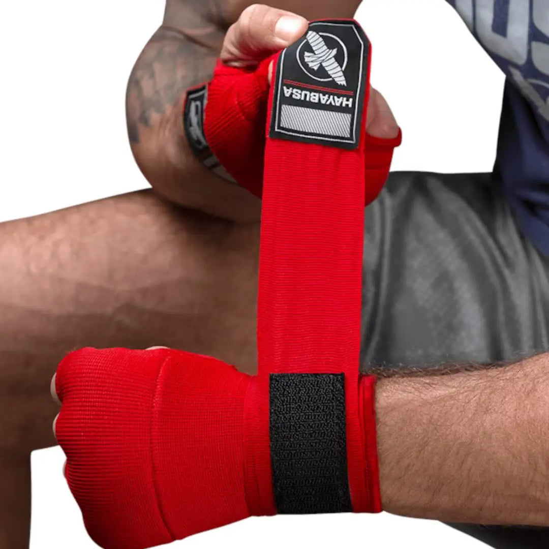 Hayabusa Binnenhandschoenen Quick Gel Wraps Rood