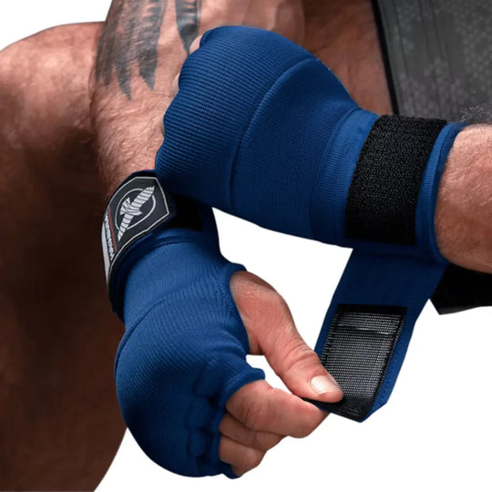 Hayabusa Binnenhandschoenen Quick Gel Wraps Blauw