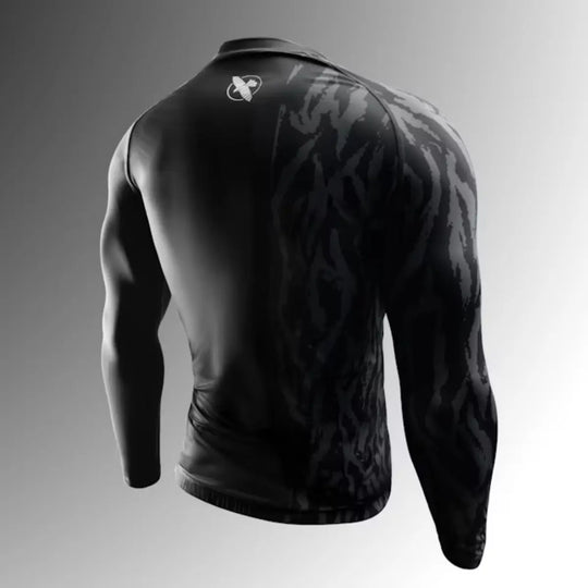 Hayabusa Rashguard Long Sleeve Apex Carbon Black