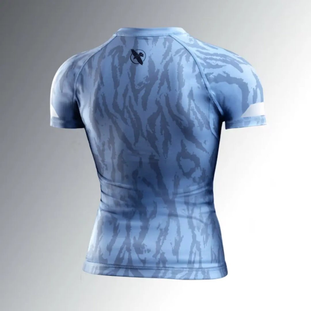 Hayabusa Rashguard Women's Short Sleeve Apex Crystal Blue