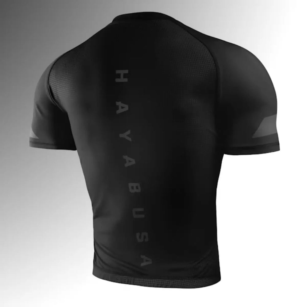 Hayabusa Rash Guard Short Sleeve Core Zwart
