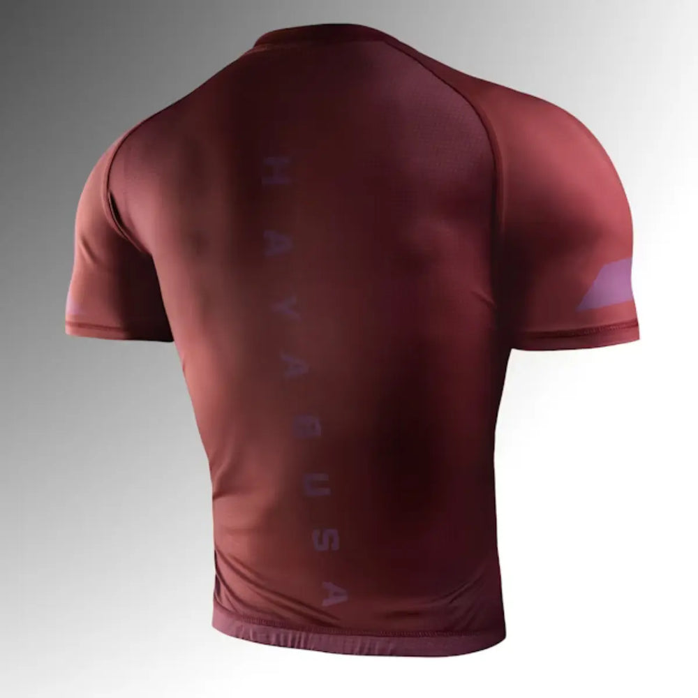 Hayabusa Rash Guard Short Sleeve Core Rood