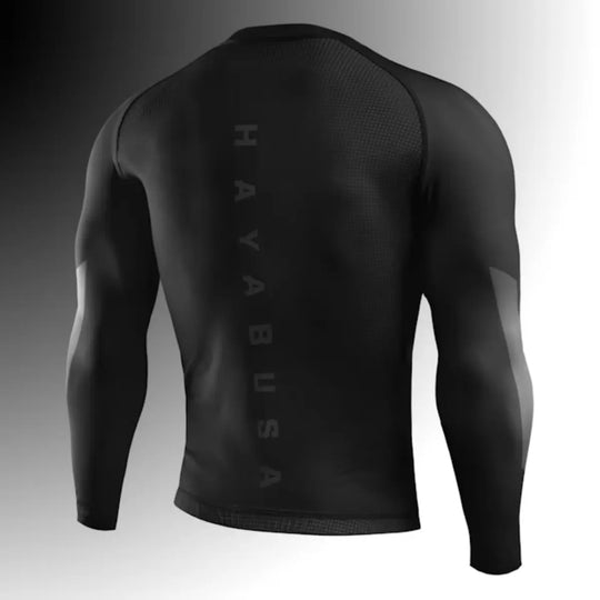 Hayabusa Rash Guard Long Sleeve Core Zwart