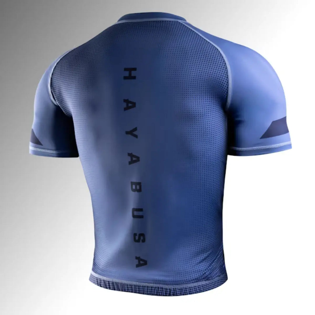 Hayabusa Rash Guard Short Sleeve Core Blauw