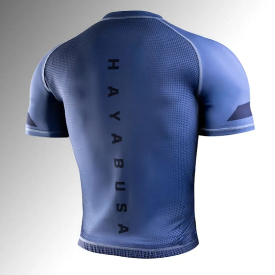 Hayabusa Rash Guard Short Sleeve Core Blauw
