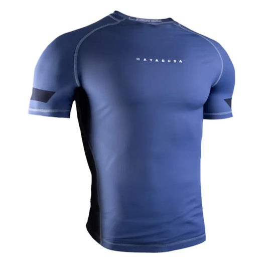 Hayabusa Rash Guard Short Sleeve Core Blauw