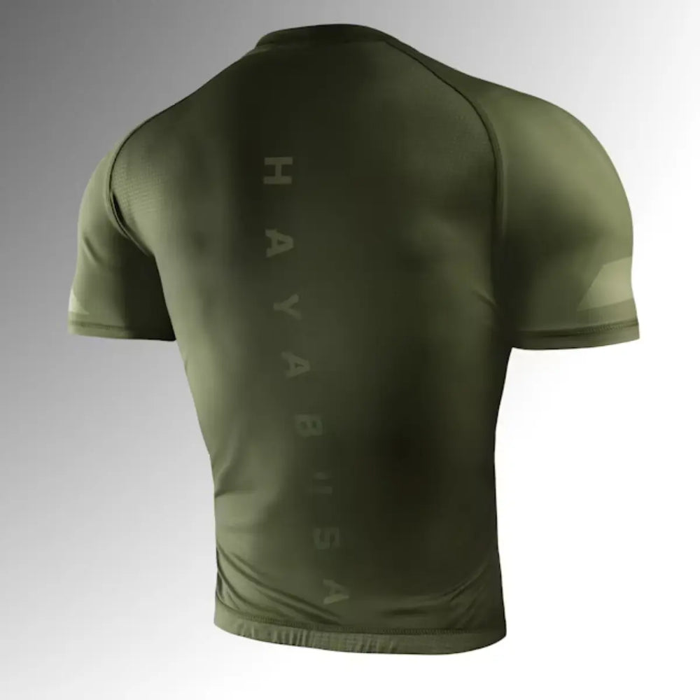 Hayabusa Rash Guard Short Sleeve Core Groen