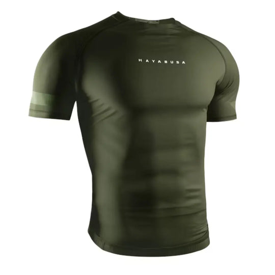 Hayabusa Rash Guard Short Sleeve Core Groen