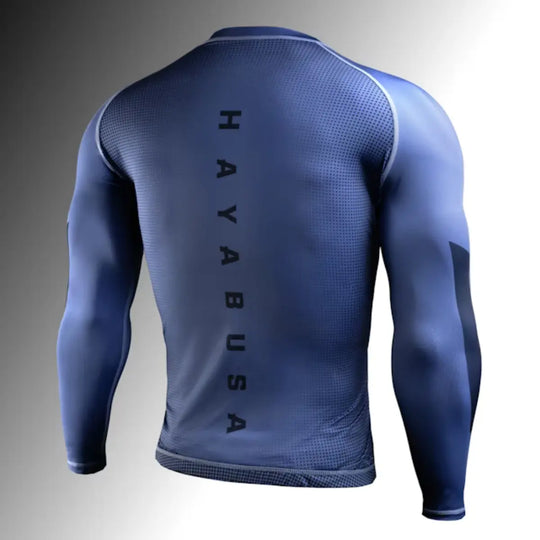 Hayabusa Rash Guard Long Sleeve Core Blauw