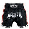 Super Pro Combat Gear Kickboxing Short Stripes 