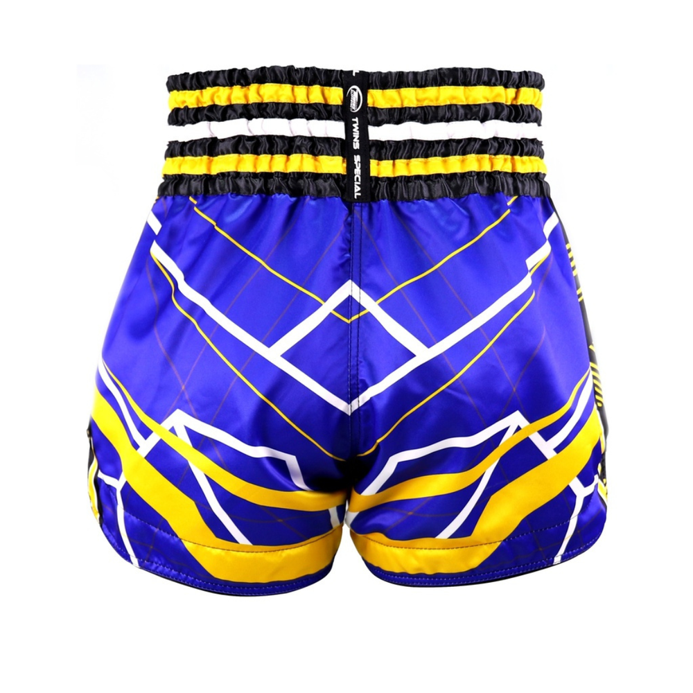 Twins Kickboks Broekje TTBL Racing Blauw