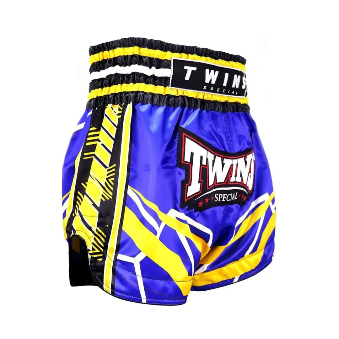 Twins Kickboxing Shorts TTBL Racing Blue