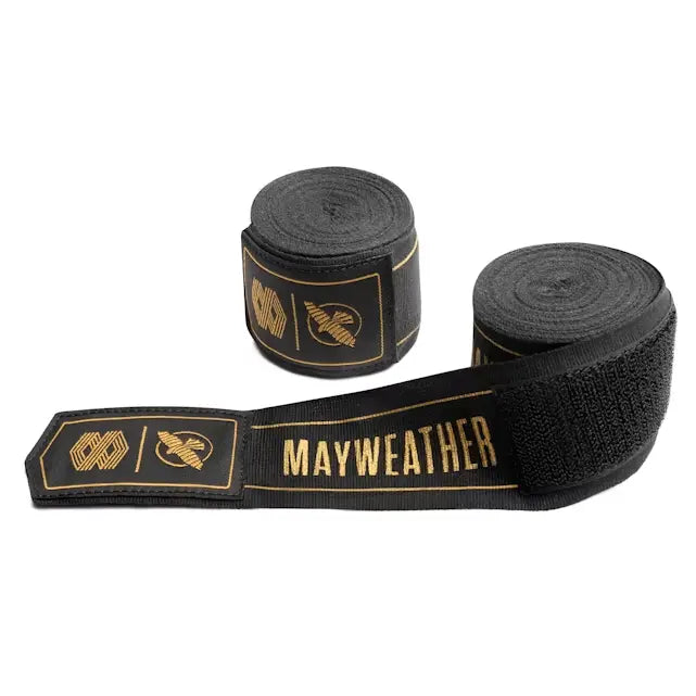 Hayabusa Bandages Mayweather Deluxe Zwart/Goud