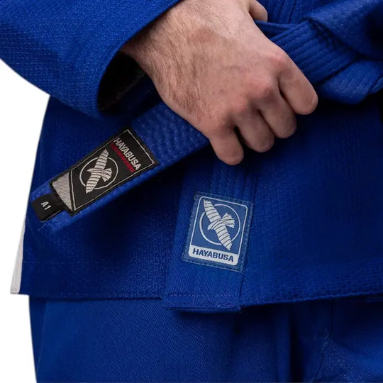 Hayabusa Jiu-Jitsu Gi Essential Gold Weave Blauw