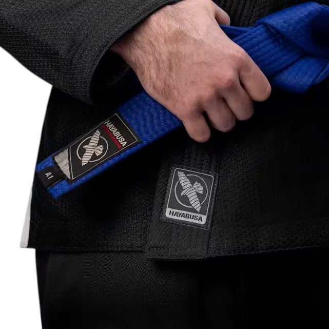 Hayabusa Jiu-Jitsu Gi Essential Gold Weave Zwart