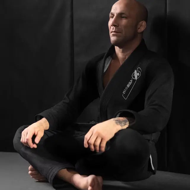 Hayabusa Jiu-Jitsu Gi Essential Gold Weave Zwart