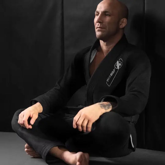 Hayabusa Jiu-Jitsu Gi Essential Gold Weave Zwart