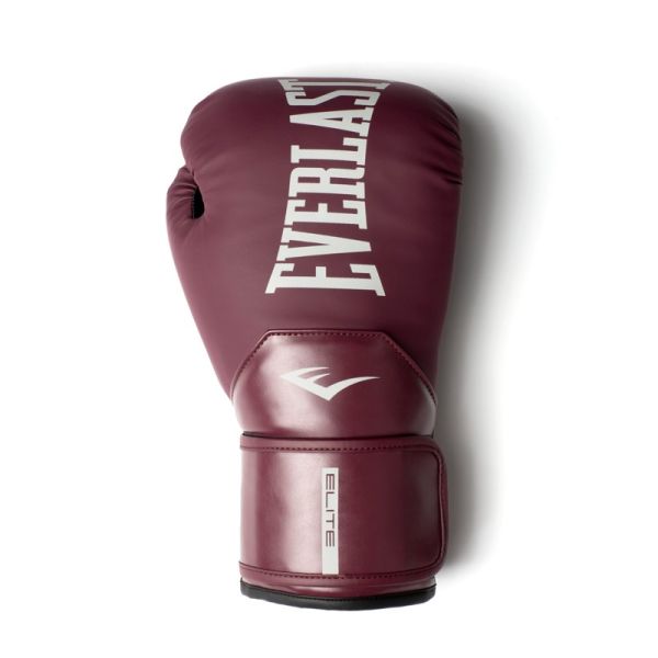 Everlast Boxing Gloves Elite 2 Bordeaux