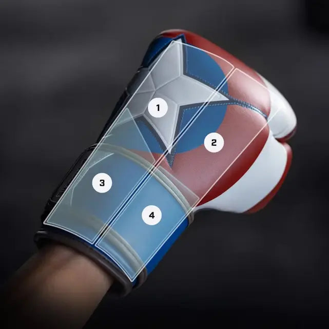 Hayabusa Boxing Gloves Marvel Captain America (Sam Wilson)