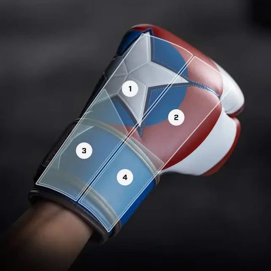 Hayabusa Boxing Gloves Marvel Captain America (Sam Wilson)