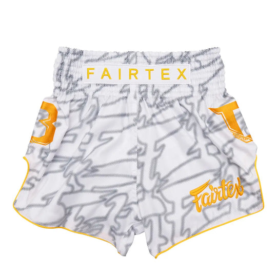 Fairtex Kickboks Broekje FXB-TBT Wit/Goud