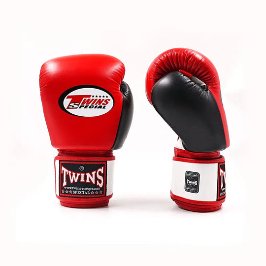 Twins Special bokshandschoenen rood voor training en sparring met optimale bescherming