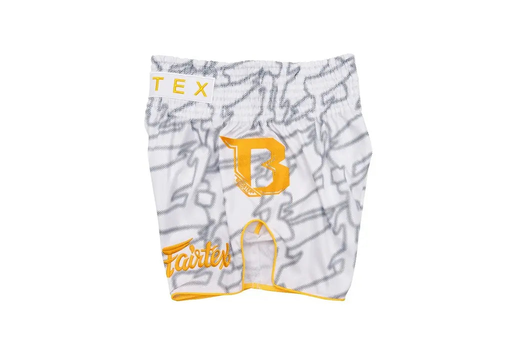 Fairtex Kickboks Broekje FXB-TBT Wit/Goud