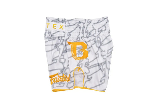 Fairtex Kickboks Broekje FXB-TBT Wit/Goud