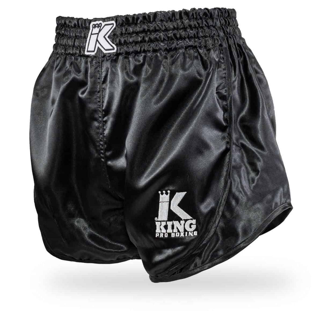 King Kickboxing Shorts Retro Hybrid Black