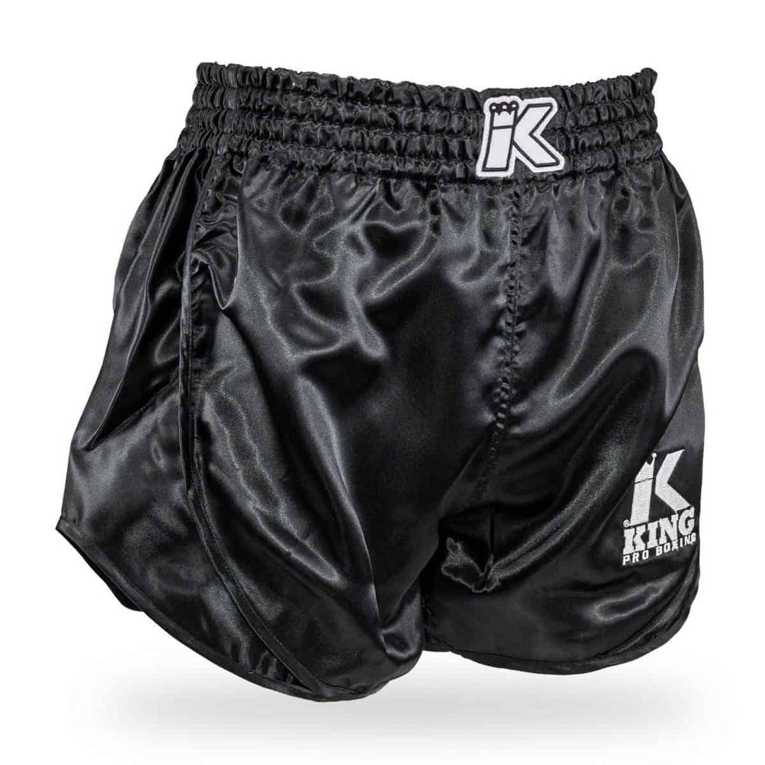 King Kickboxing Shorts Retro Hybrid Black