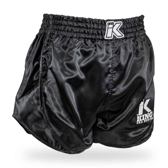 King Kickboxing Shorts Retro Hybrid Black