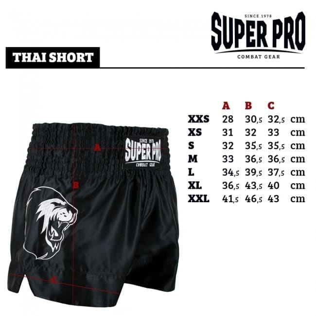Super Pro Kickboks Broekje Hero Zwart