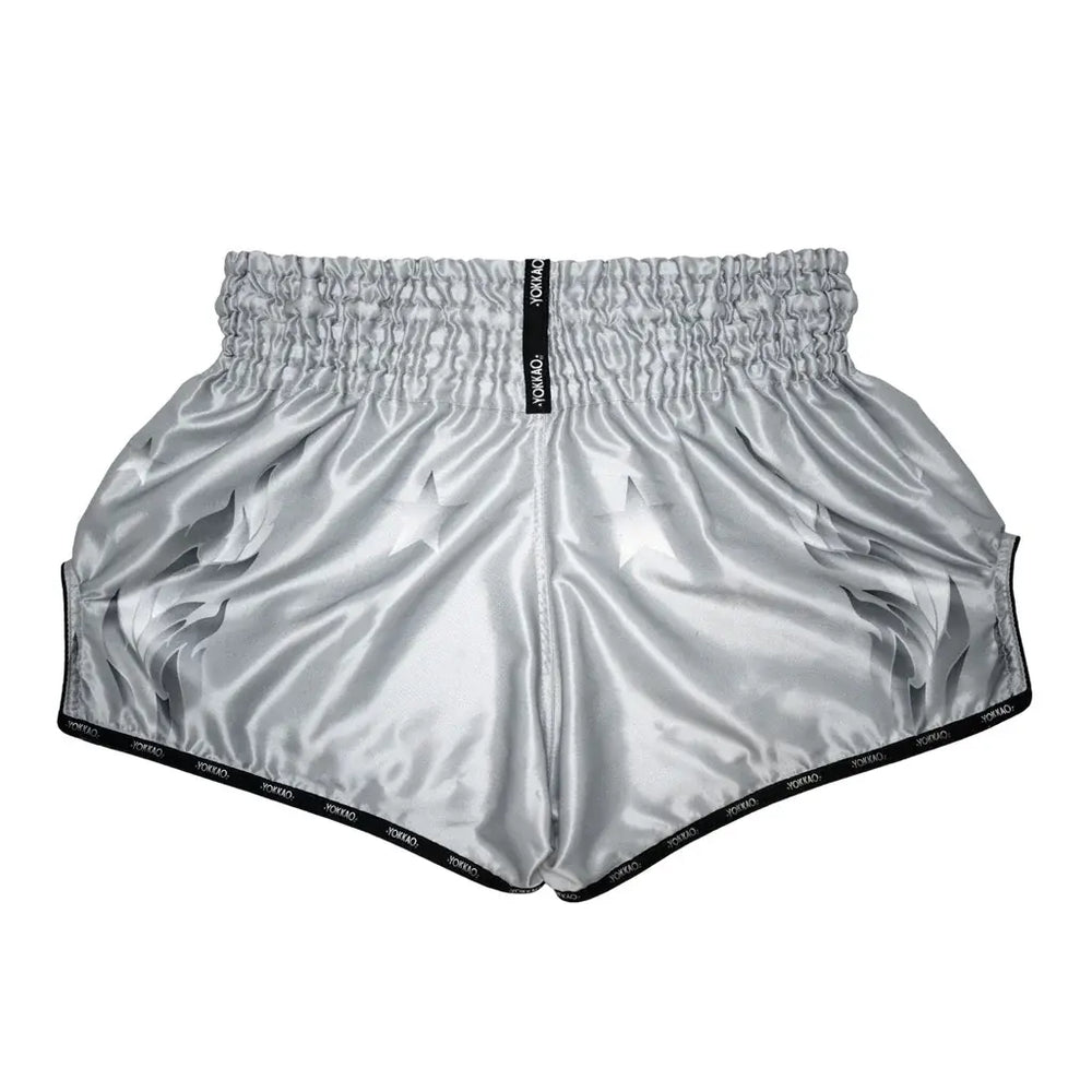 Yokkao Kickboks Broekje The Flame Zilver