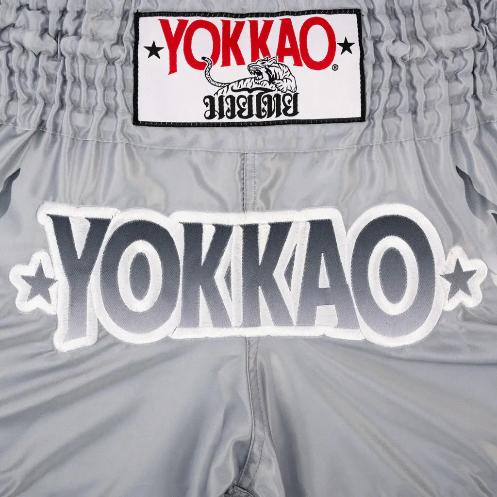 Yokkao Kickboks Broekje The Flame Zilver