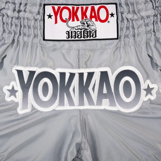 Yokkao Kickboks Broekje The Flame Zilver