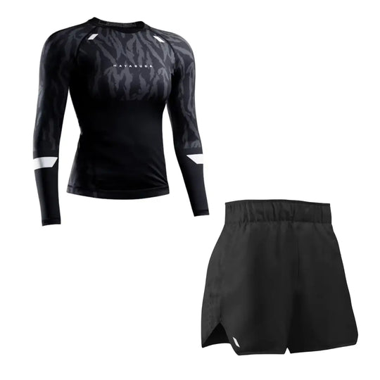 Hayabusa MMA Set Damen Apex Carbon Black