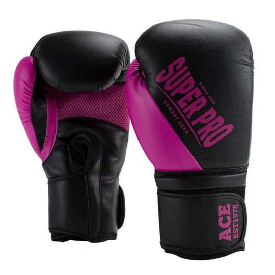 Super Pro Boxing Gloves ACE Pink