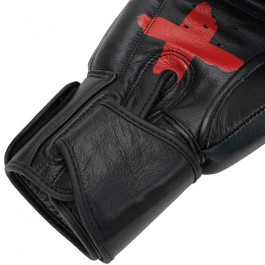 Super Pro Boxing Gloves Skull Black