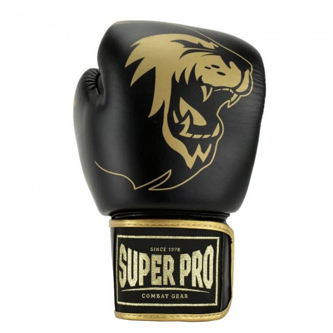 Super Pro Boxing Gloves Warrior Gold