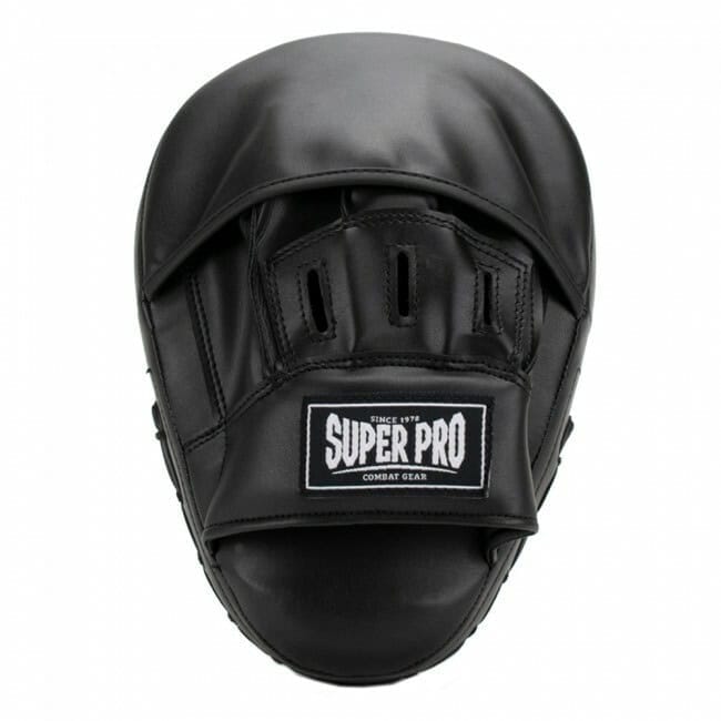 Super Pro Handpads Curved PU Zwart