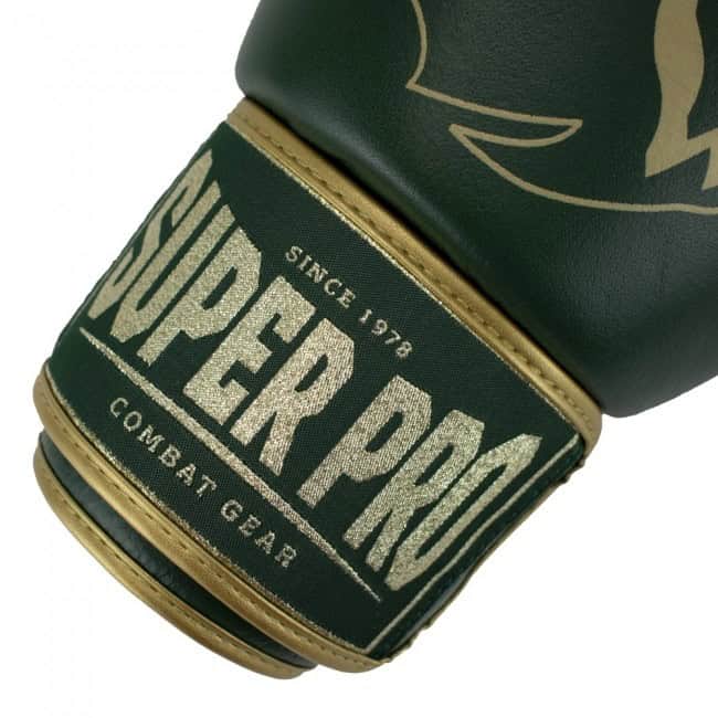 Super Pro Boxing Gloves Warrior Green