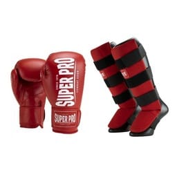 Super Pro Kickboxing Set Champ Red