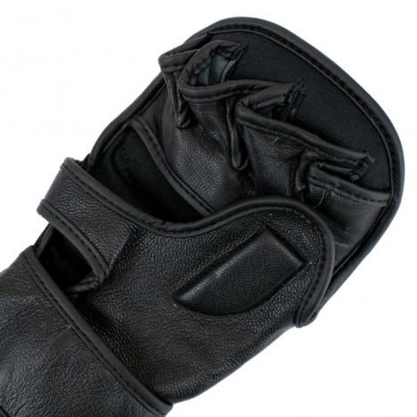 Super Pro MMA Gloves Shooter Black