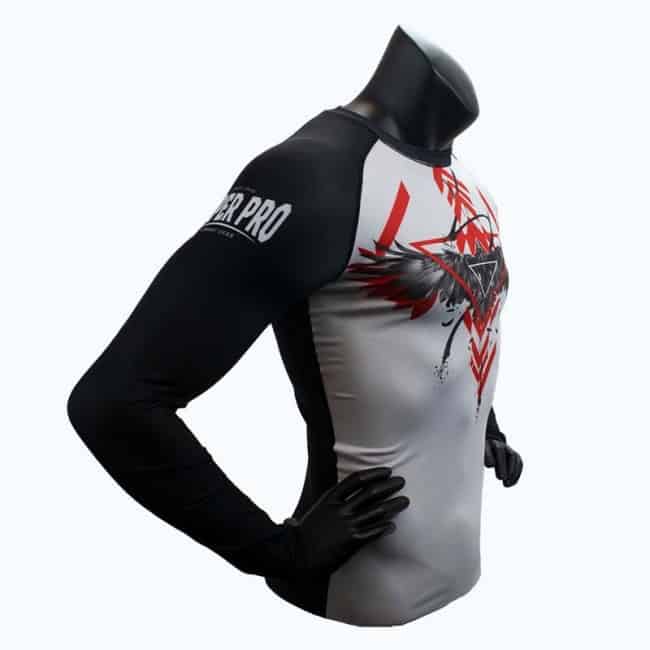 Super Pro Rashguard Long Sleeve Raven