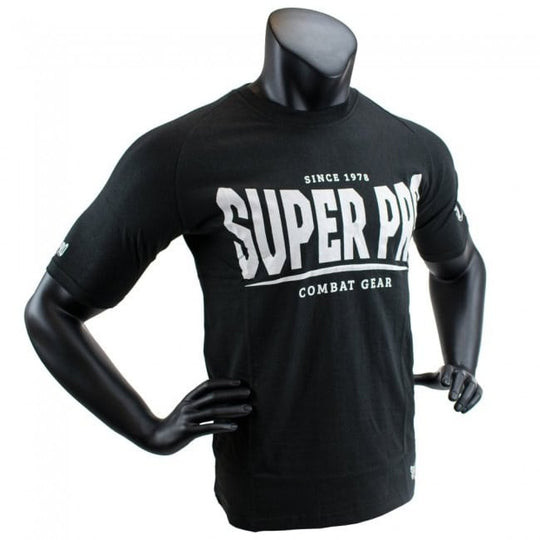 Super Pro T-shirt Zwart