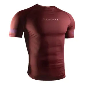 Hayabusa Rash Guard Short Sleeve Core Rood
